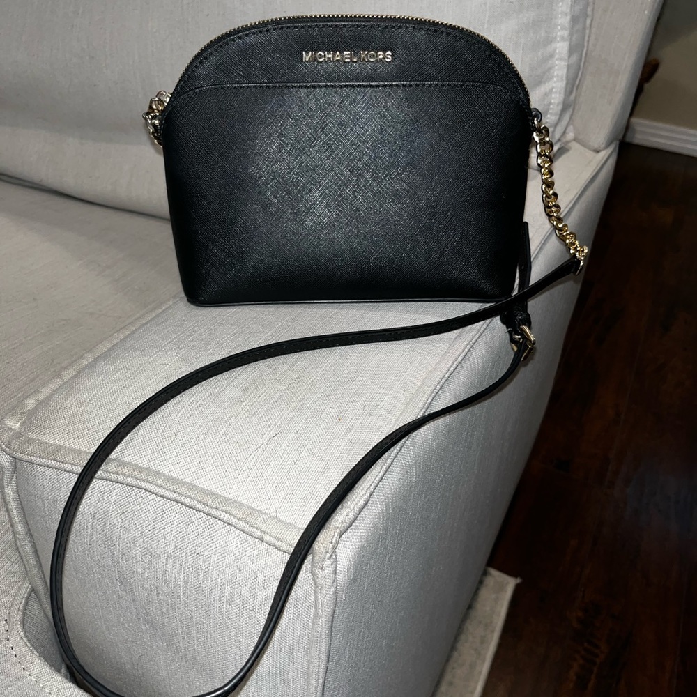 Michael Kors Black Emmy Crossbody Bag